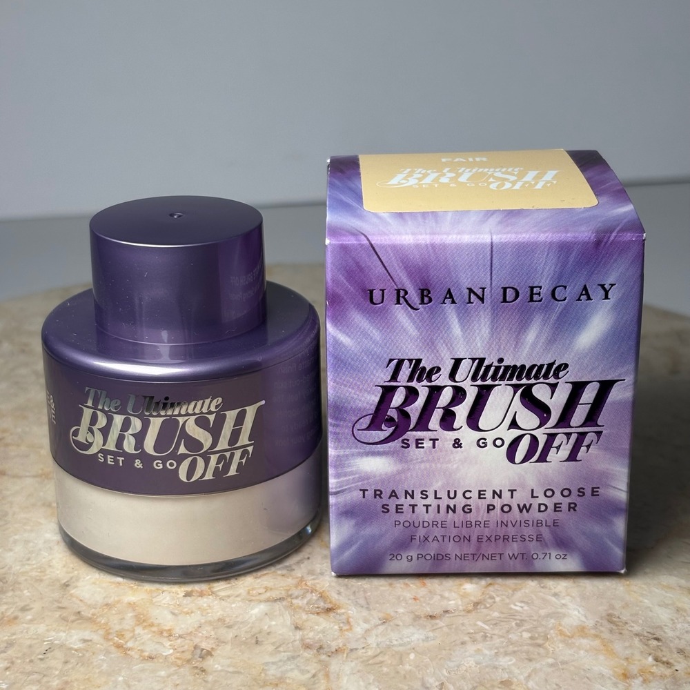 Urban Decay The Ultimate Brush Off Setting Powder Fair 20g Translucent Matte